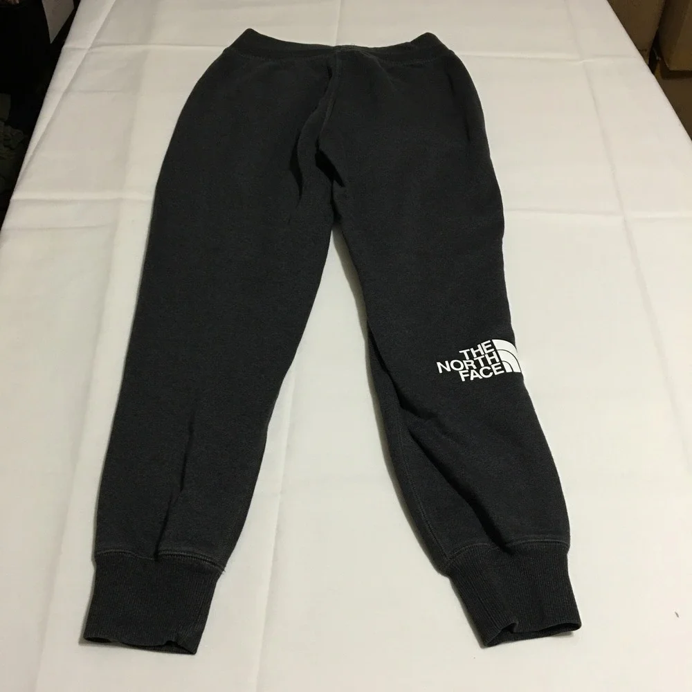 The North Face Joggers Mens Small Black Fleece Drawstring Sweatpants